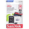 SANDISK- 16GB MicroSD-HC.