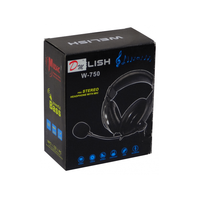WELISH - W-750 Audifono Microfono