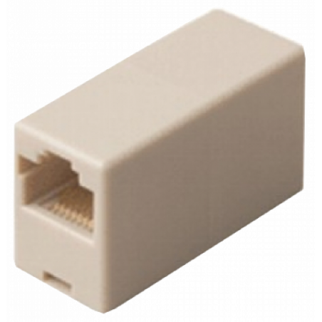 GENERICO - 1 Unidad Copla RJ45 a RJ45 Hembra.