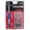 FUJITEL -  KIT Cautin-25W Soldadura Porta-Pila Accesorios