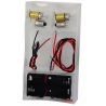 FUJITEL -  KIT Cautin-25W Soldadura Porta-Pila Accesorios