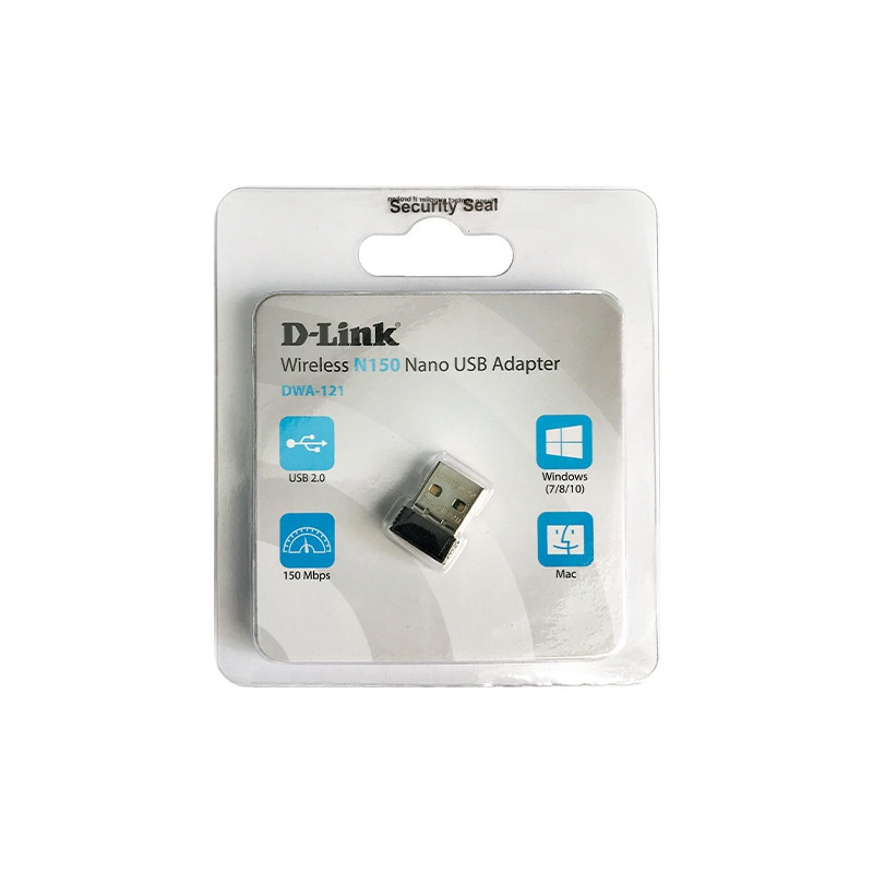 D-LINK  DWA121 Micro Adaptador USB N150