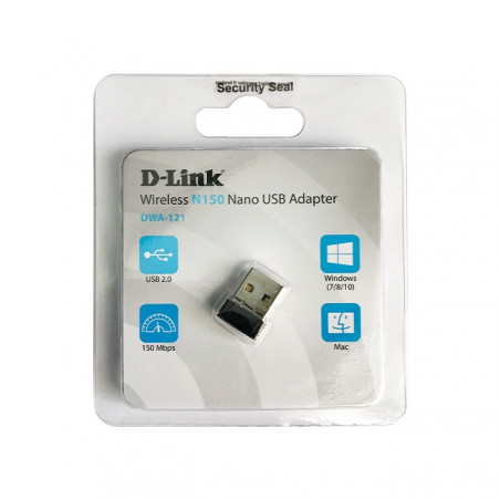 D-LINK  DWA121 Micro Adaptador USB N150